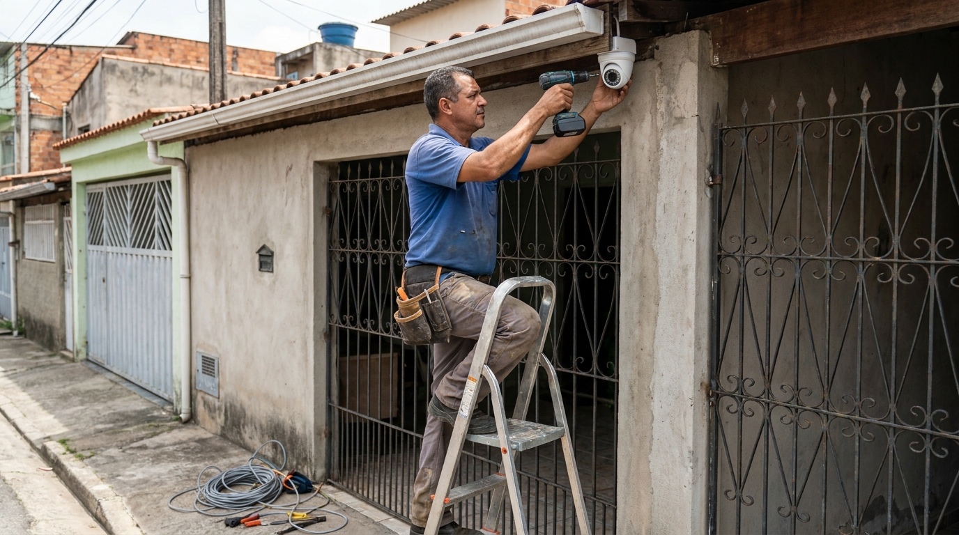 Instalacao de sistema de monitoramento em Guarapari‑ES